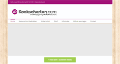Desktop Screenshot of kookschorten.com